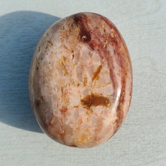 Rosita Jasper Palm Stone Pillow (C2) - Picture 3 of 4